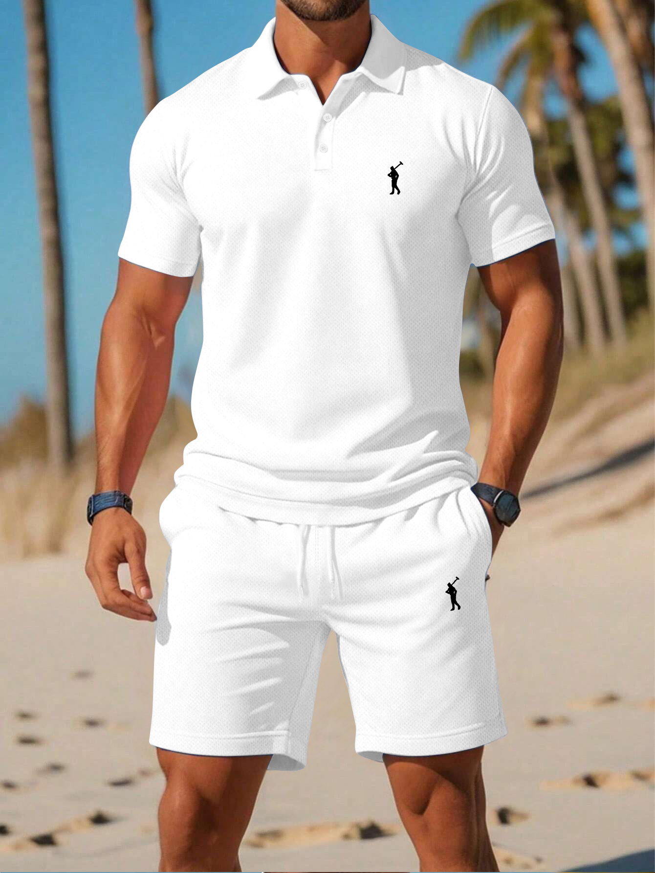 Men'S Fashion Polo Shirt - The Latest Casual Golf Printed Polo