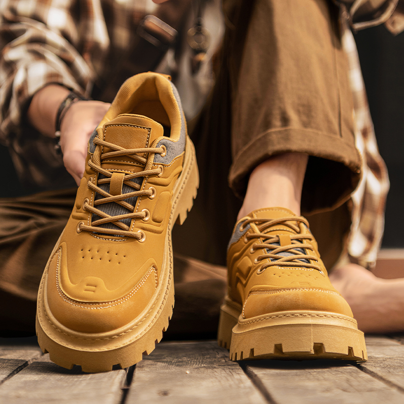 Mens Fashion Combat Boots - 2025 Men's Autumn New Fashion Work