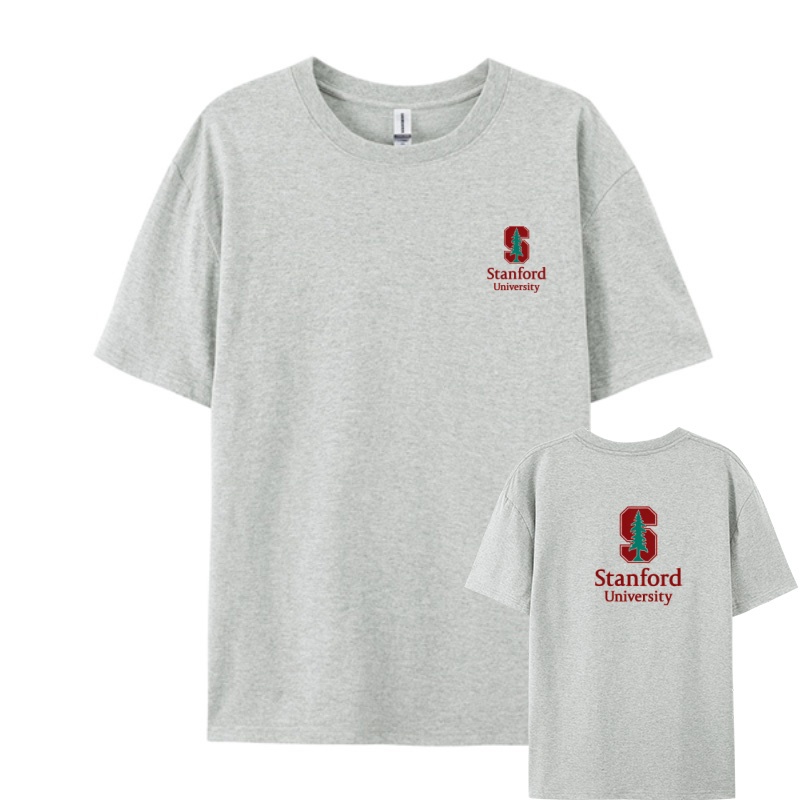 Men'S Fashion University - Stanford University logo T-shirt, unisex short-sleeved