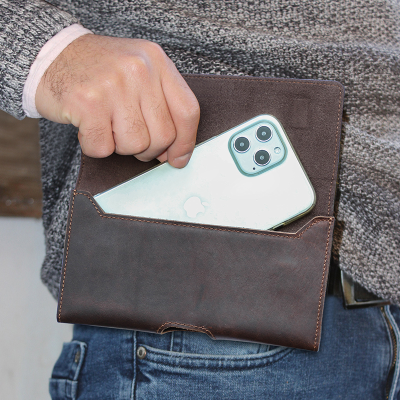 Cowhide Leather Waist Bag Phon - đánh giá và giá Leather Belt Braided