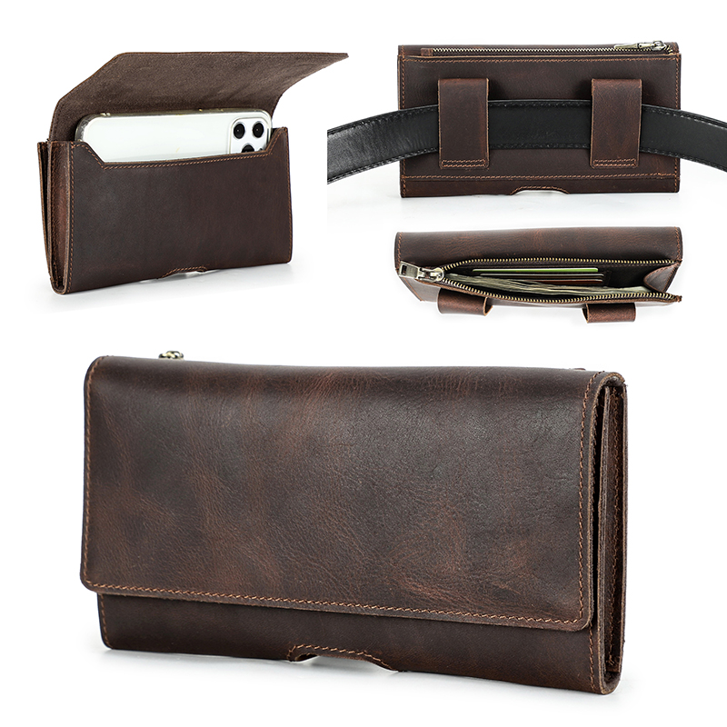 Cowhide Leather Waist Bag Phon - đánh giá và giá Leather Belt Braided