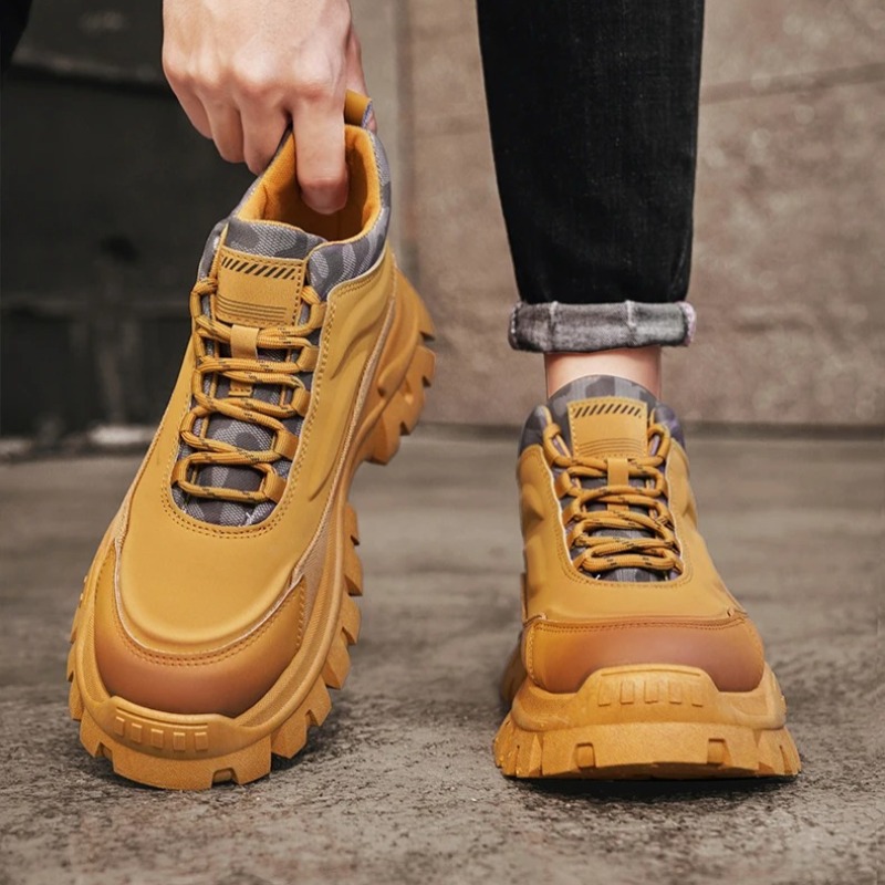 Men's Ankle Boots Fashion Comb - đánh giá và giá Mens Fashion Combat Boots