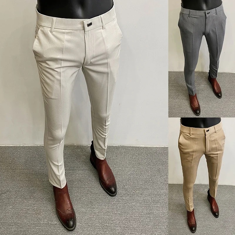 Men Suit Pants Formal Trousers - đánh giá và giá Formal Trouser Stretch