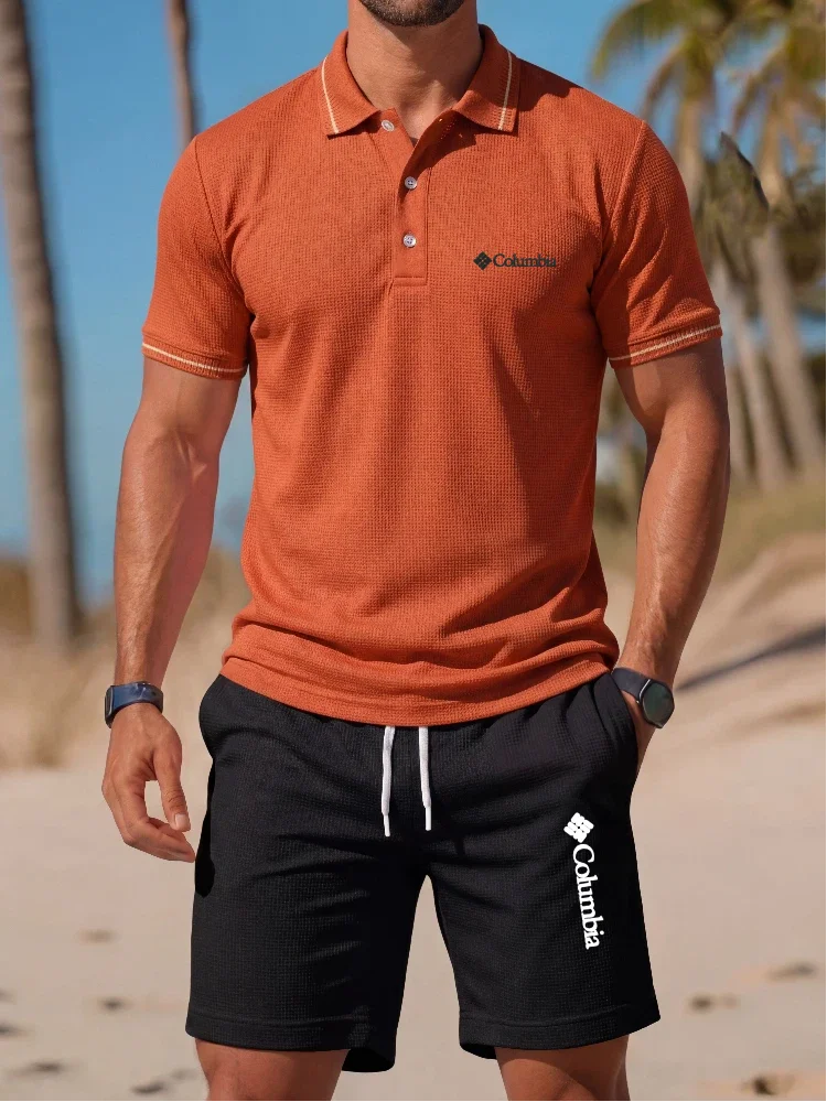 Brand Printed Polo Shirt Short - đánh giá và giá Men'S Fashion Polo Shirt