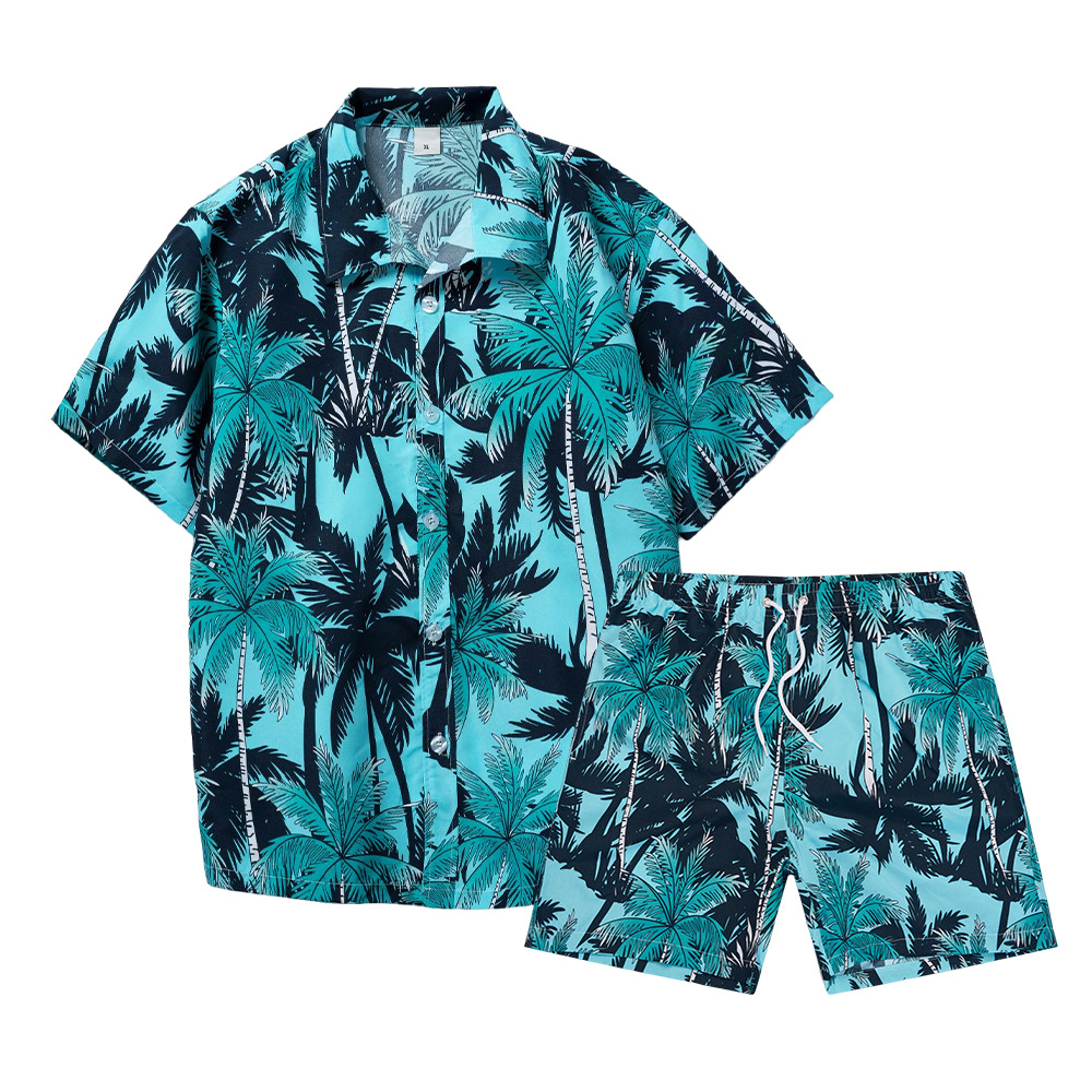 Hawaiian Coconut Tree 3D Print - đánh giá và giá Men'S Fashion Undershirt