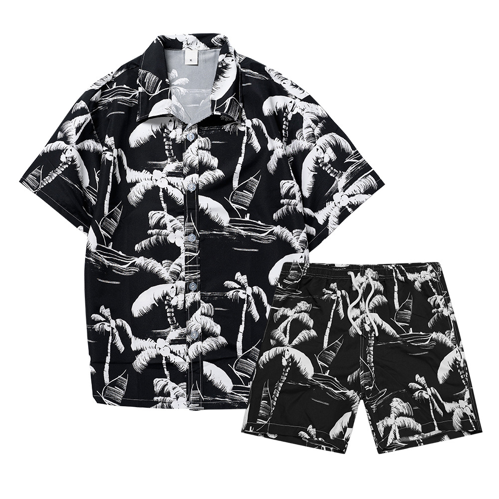 Hawaiian Coconut Tree 3D Print - đánh giá và giá Men'S Fashion Undershirt