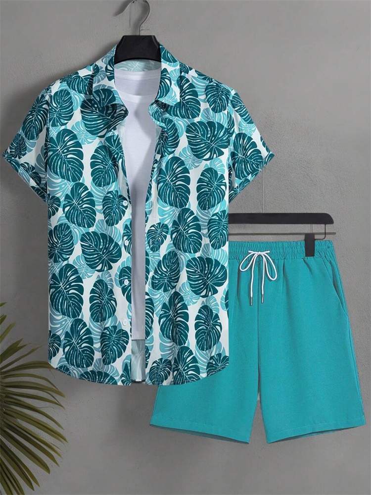 Men's Short-sleeved Shirt Set  - đánh giá và giá Men'S Fashion Undershirt