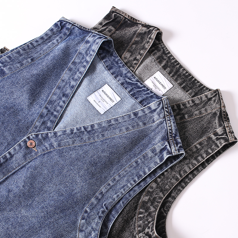 Men Japanese Streetwear Citybo - đánh giá và giá Men'S Fashion Vest With Jeans