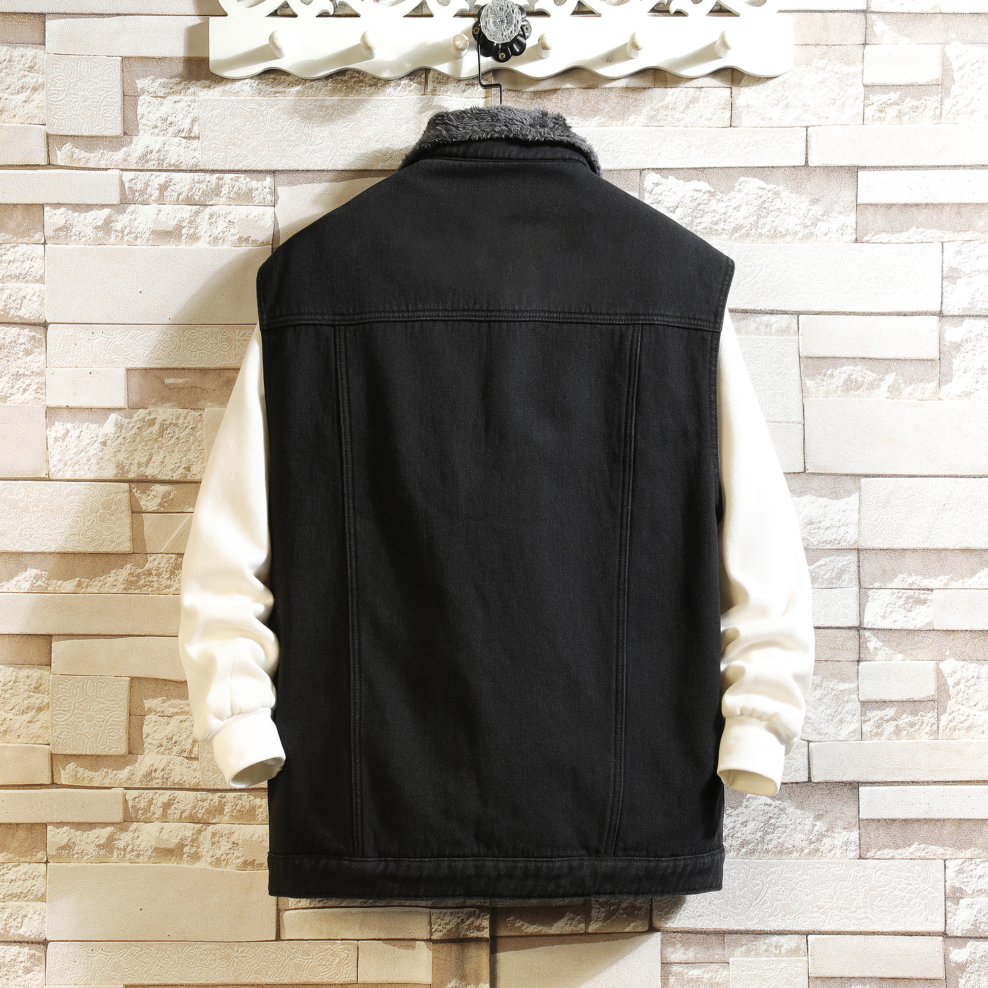 Winter Cargo Denim Vests Men W - đánh giá và giá Men'S Fashion Vest With Jeans