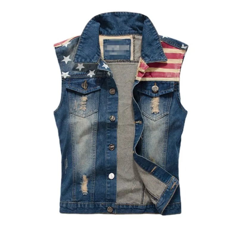 Men Slim Denim Vests Waistcoat - đánh giá và giá Men'S Fashion Vest With Jeans