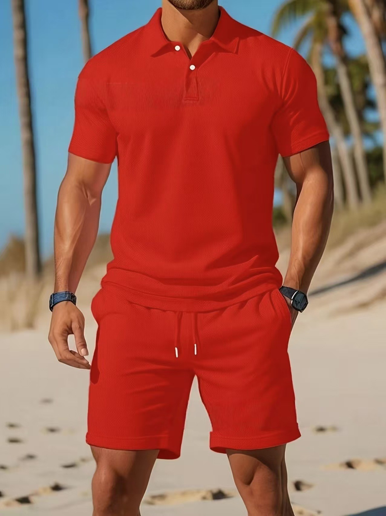 Men's polo shirt set  Summer n - đánh giá và giá Men'S Fashion Polo Shirt