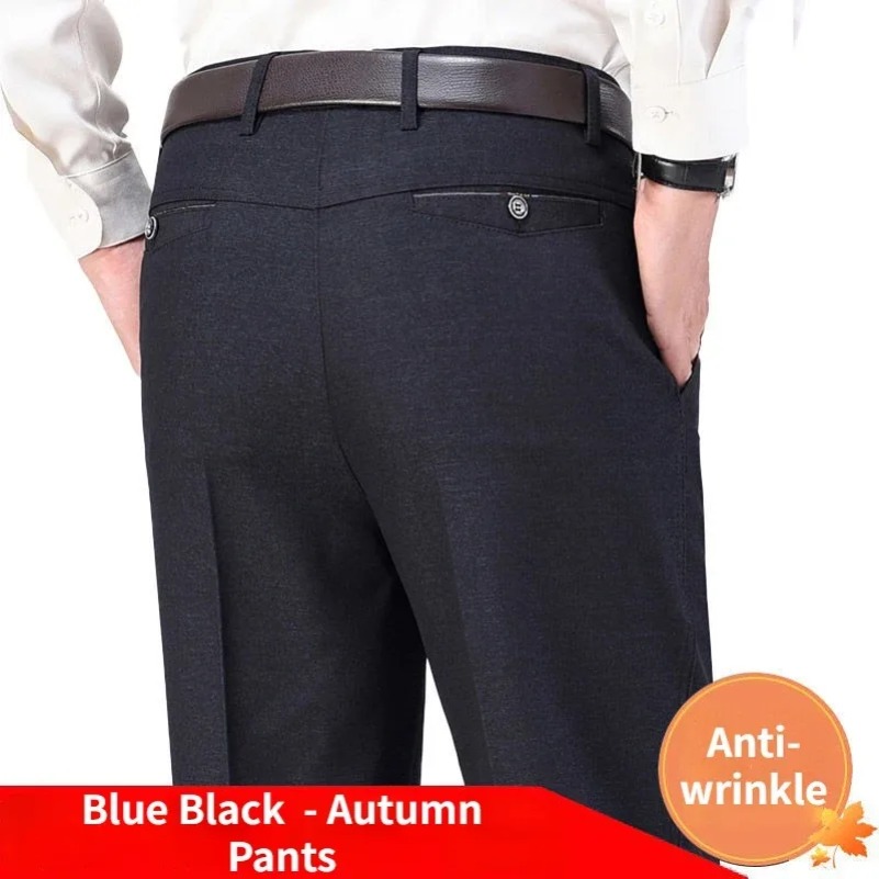 Mens Autumn Thick Casual Suit  - đánh giá và giá Formal Trouser Stretch