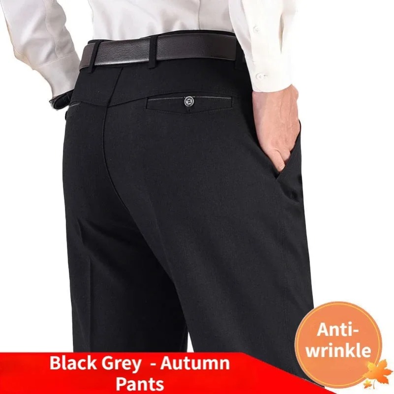 Mens Autumn Thick Casual Suit  - đánh giá và giá Formal Trouser Stretch