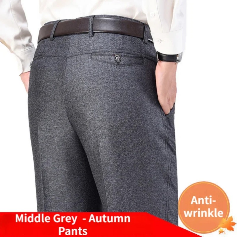 Mens Autumn Thick Casual Suit  - đánh giá và giá Formal Trouser Stretch