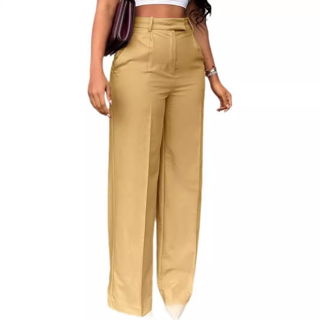 High Waist Straight Leg Formal - đánh giá và giá Formal Trouser Stretch