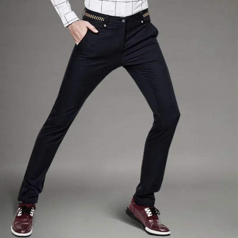 Man Suits Pants Work Stretch E - đánh giá và giá Formal Trouser Stretch