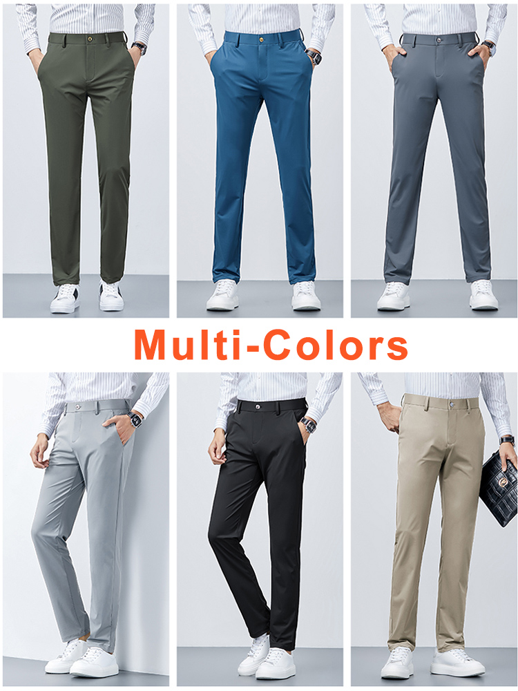 2022 New Summer Men Long Pants - đánh giá và giá Formal Trouser Stretch