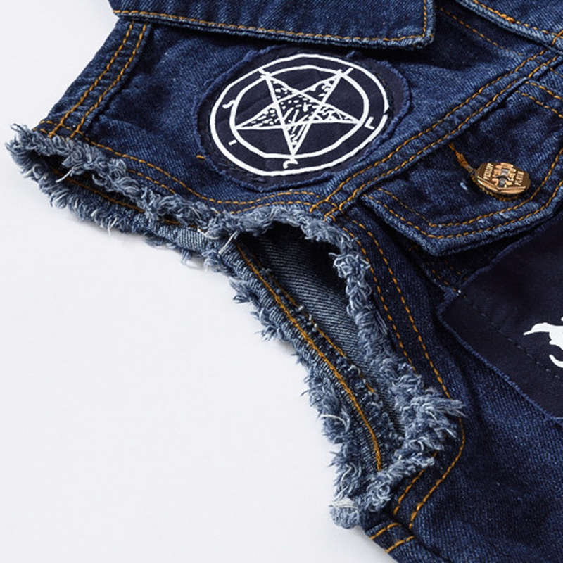 Classic Vintage Men's Jeans Ve - đánh giá và giá Men'S Fashion Vest With Jeans