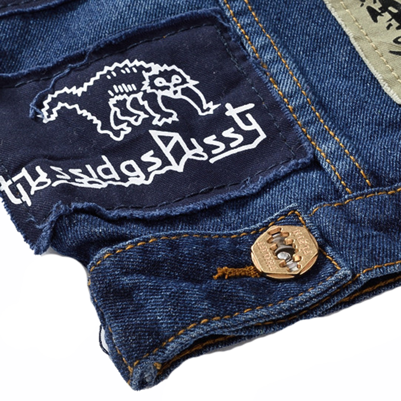 Classic Vintage Men's Jeans Ve - đánh giá và giá Men'S Fashion Vest With Jeans