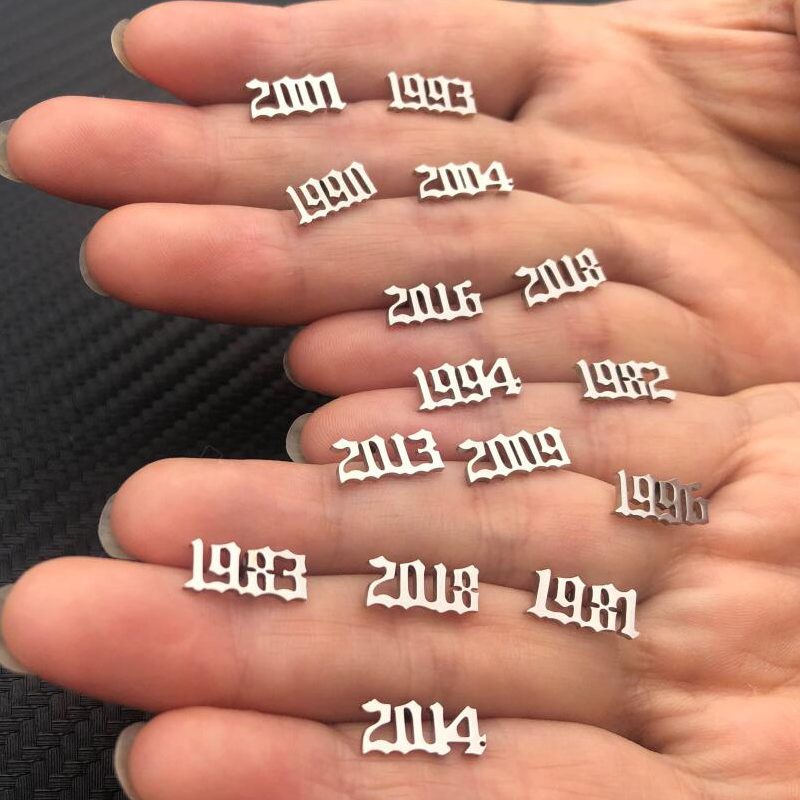 Tiny Year Number Stainless Ste - đánh giá và giá Men'S Fashion Year 2000