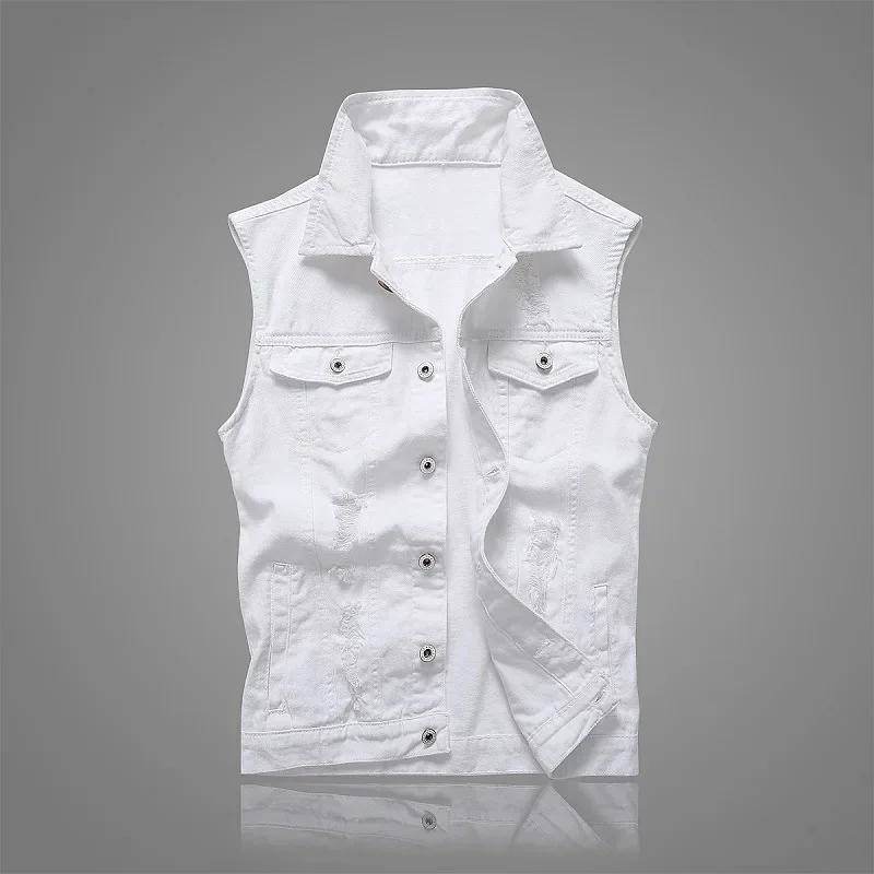 Men's Denim Vest 73042 Blue Je - đánh giá và giá Men'S Fashion Vest With Jeans