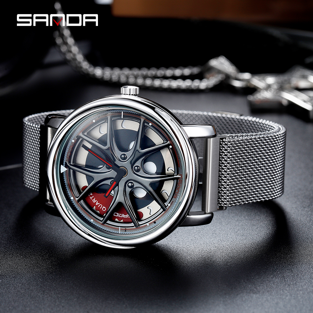 Men Watch Car Wheel Rim Hub Di - đánh giá và giá Men'S Fashion Hub