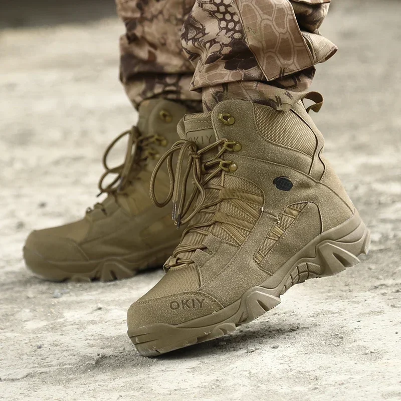Fashion Men Boots High-top Des - đánh giá và giá Mens Fashion Combat Boots