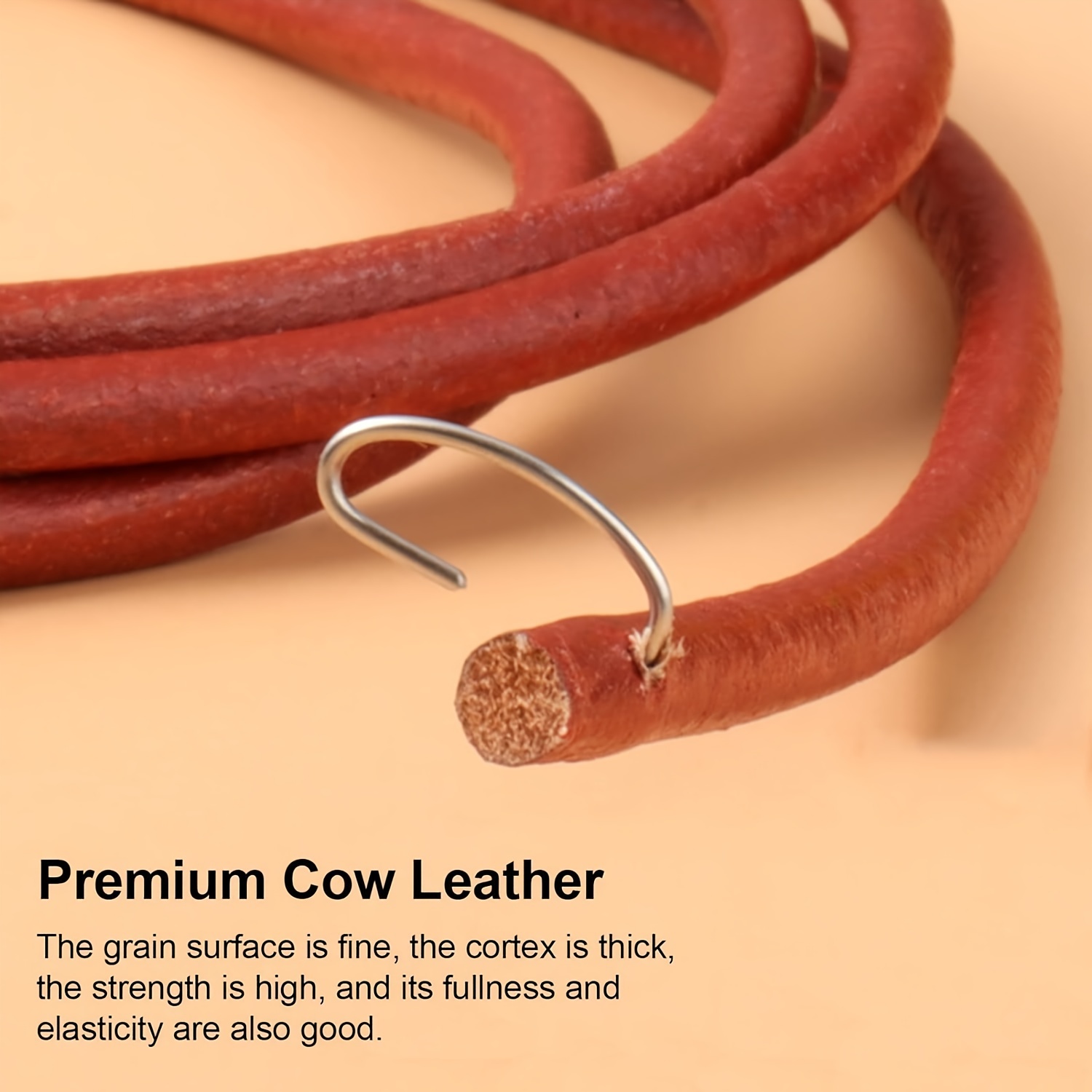 Durable brown cowhide pedal se - đánh giá và giá Leather Belt Braided
