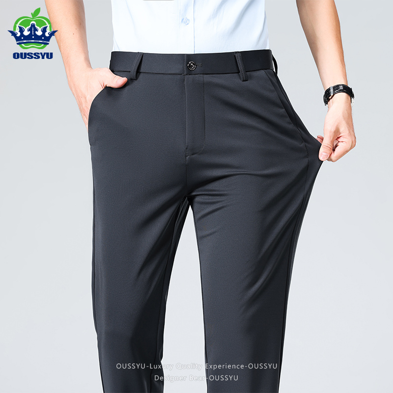 Summer Thin Men's Stretch Suit - đánh giá và giá Formal Trouser Stretch