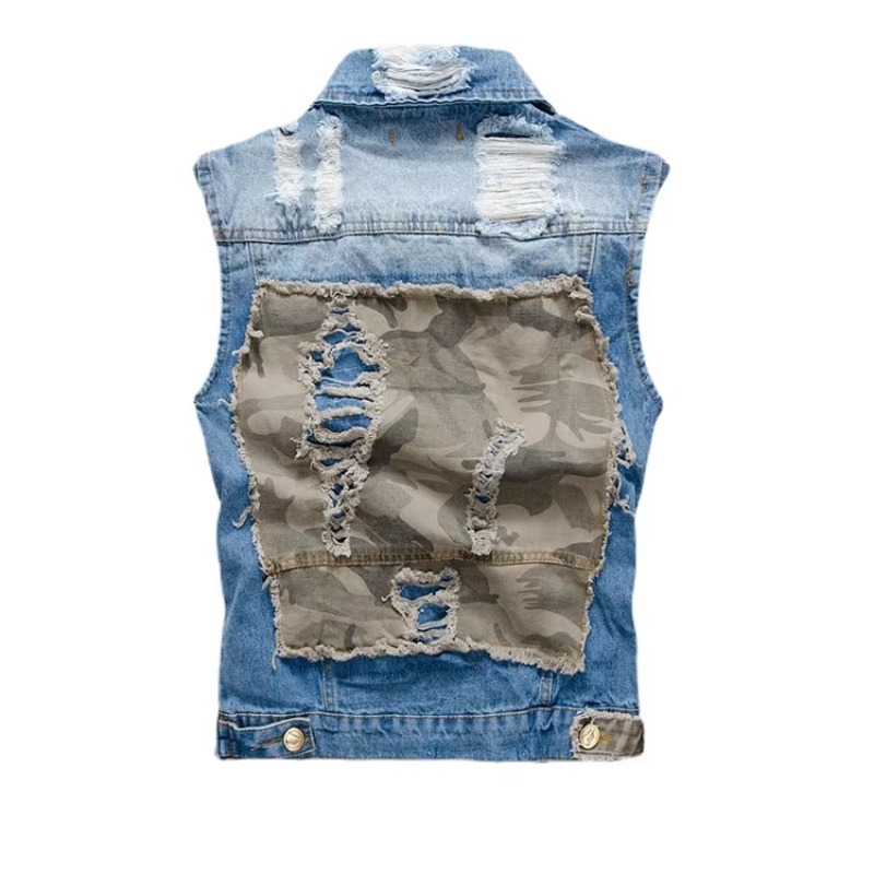 Men Slim Denim Vests Jackets W - đánh giá và giá Men'S Fashion Vest With Jeans