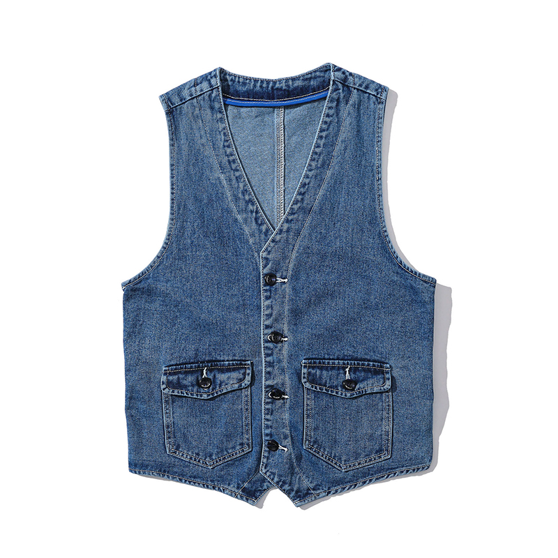 Denim Vest Men's Jacket Spring - đánh giá và giá Men'S Fashion Vest With Jeans
