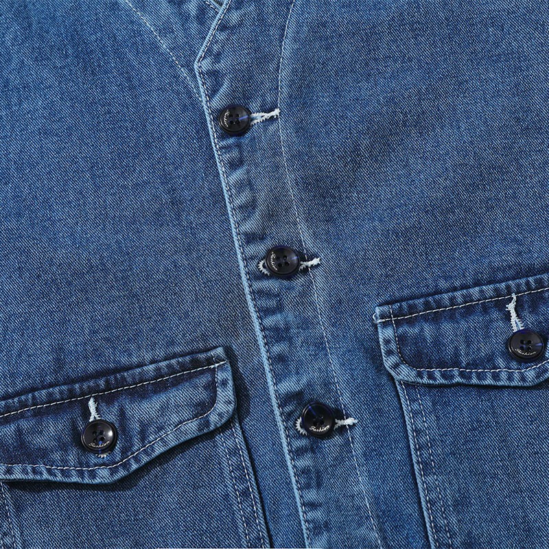 Denim Vest Men's Jacket Spring - đánh giá và giá Men'S Fashion Vest With Jeans