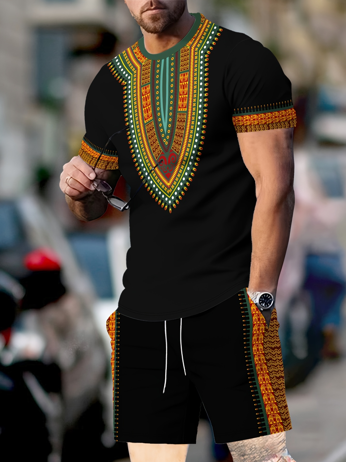 New Men's Suits African Dashik - đánh giá và giá Men'S Fashion Undershirt