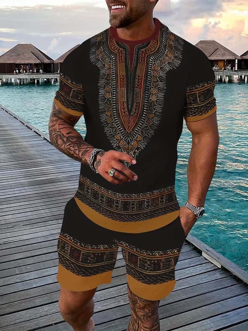 New Men's Suits African Dashik - đánh giá và giá Men'S Fashion Undershirt