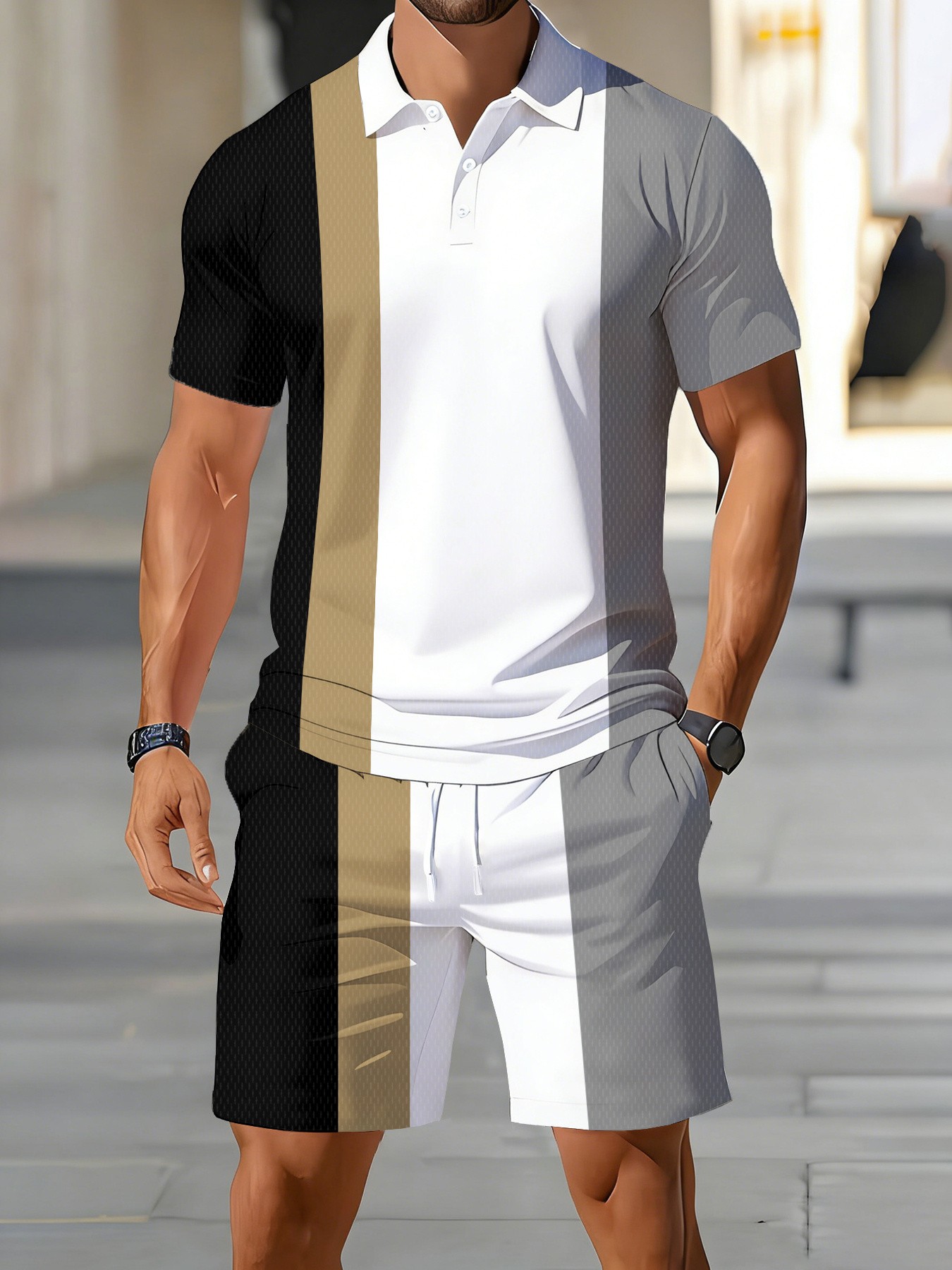 2026 Summer American Men's Pol - đánh giá và giá Men'S Fashion Polo Shirt
