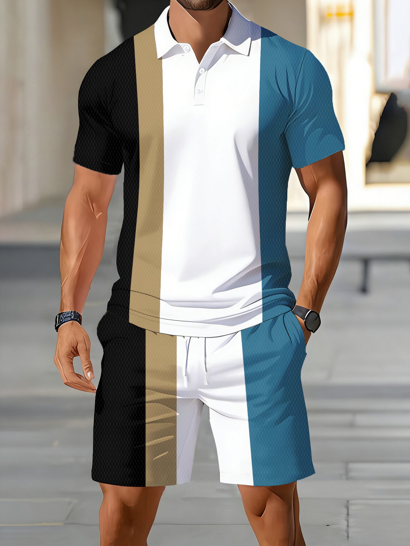 2026 Summer American Men's Pol - đánh giá và giá Men'S Fashion Polo Shirt