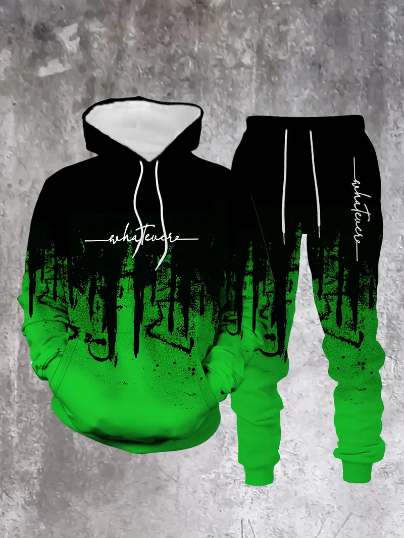 Gradient Color Paris Tracksuit - đánh giá và giá Paris Men'S Fashion