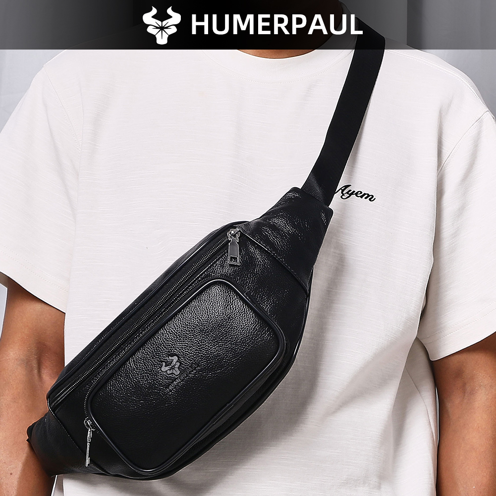 HUMERPAUL Men's Waist Fanny Pa - đánh giá và giá Leather Belt Braided