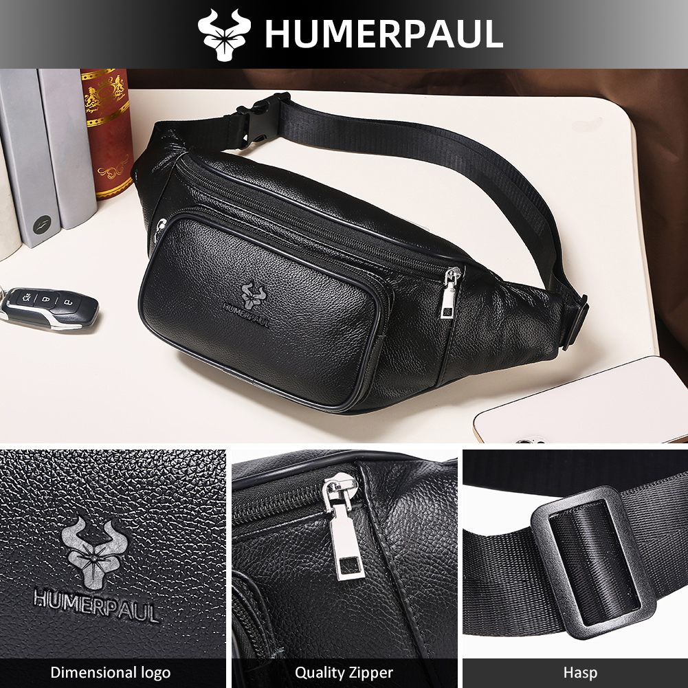 HUMERPAUL Men's Waist Fanny Pa - đánh giá và giá Leather Belt Braided