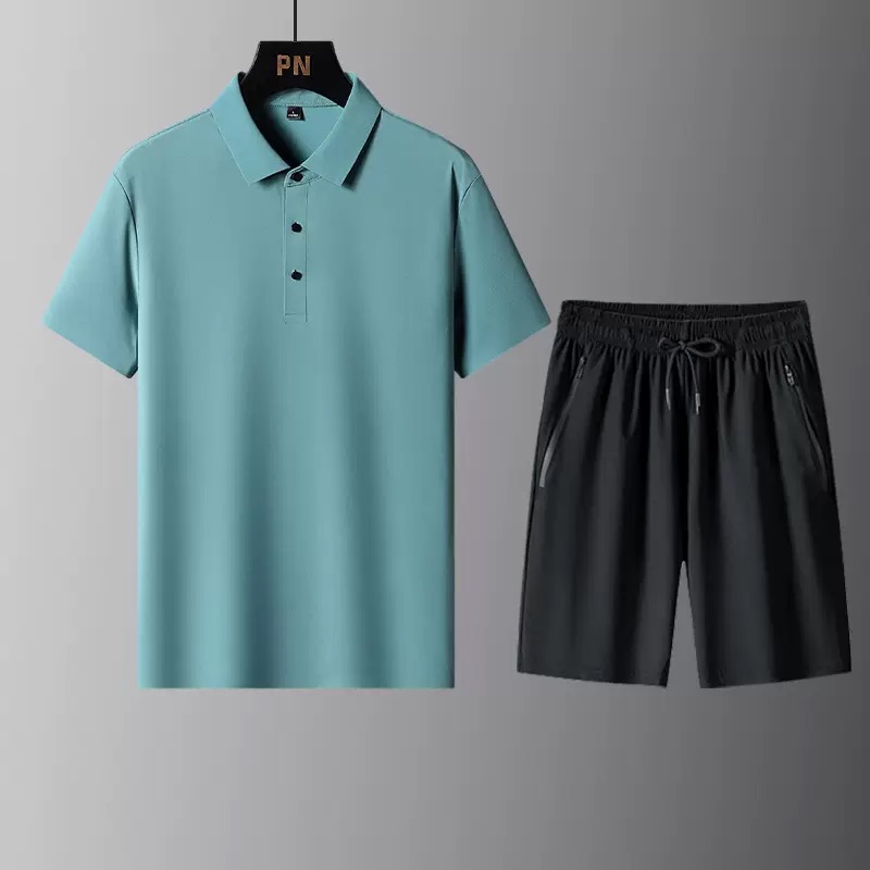 Summer Fashion Solid Color Com - đánh giá và giá Men'S Fashion Polo Shirt