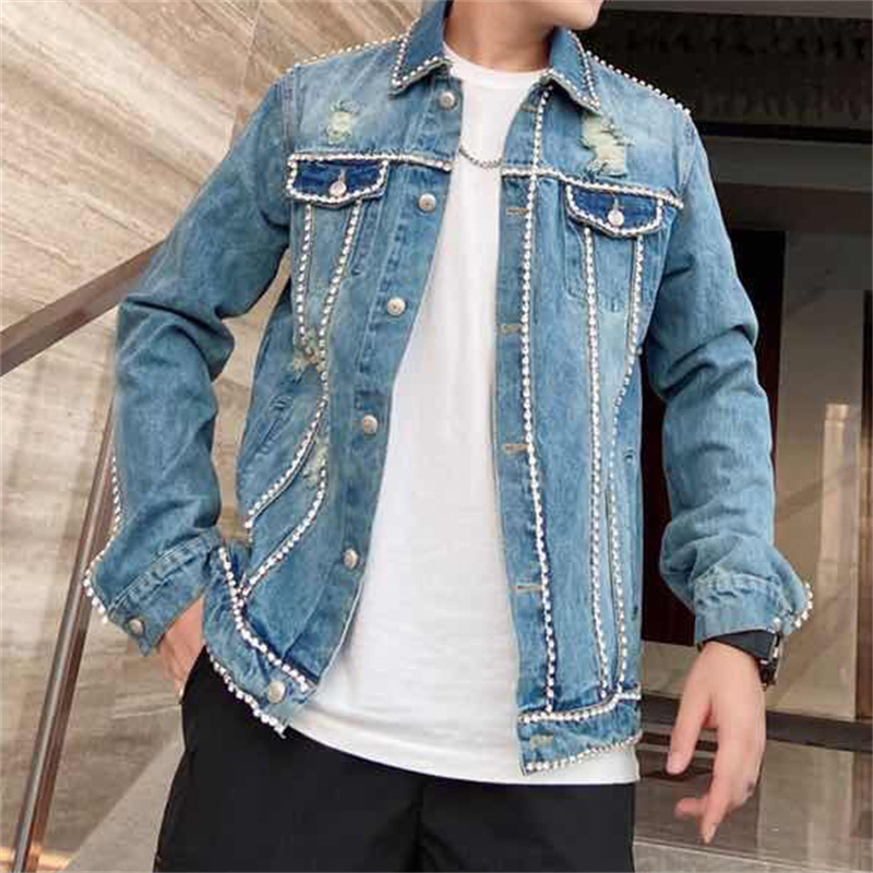 Diamond Border Printing Fashio - đánh giá và giá Men'S Fashion Vest With Jeans