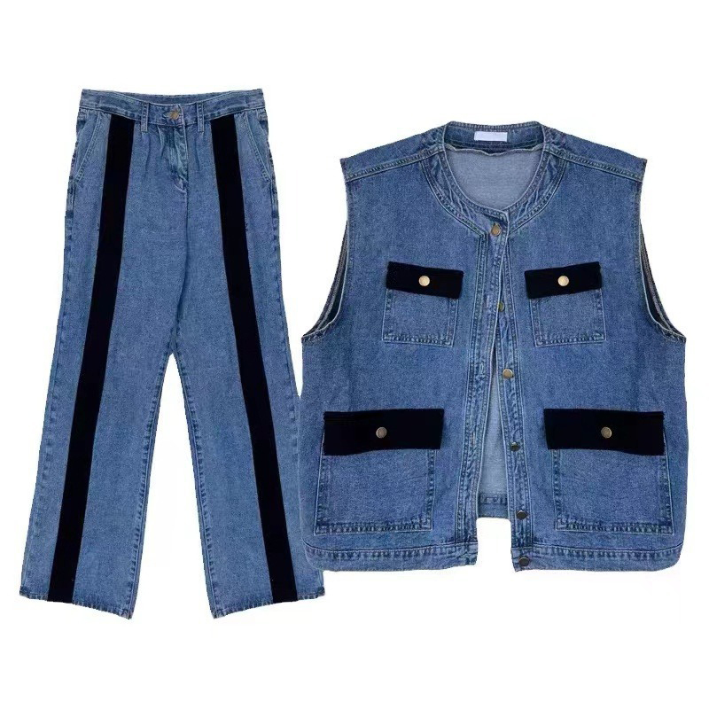 WTHT Vintage Men's Suit Patchw - đánh giá và giá Men'S Fashion Vest With Jeans