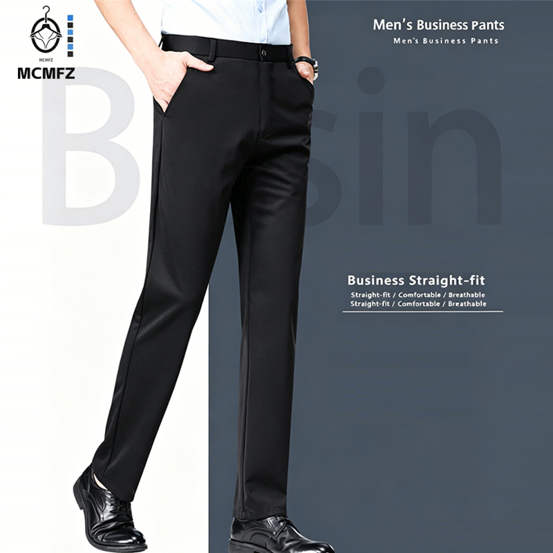 Mens Loose Straight Leg Four W - đánh giá và giá Formal Trouser Stretch
