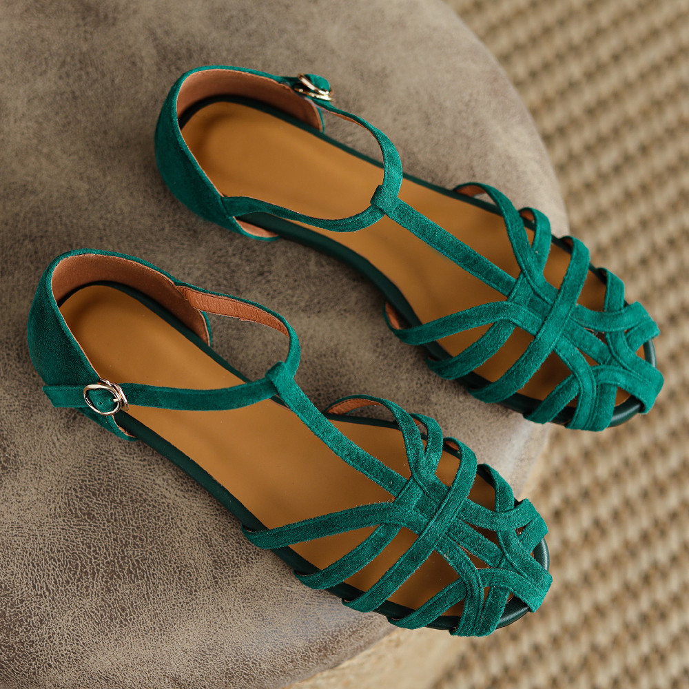 Women's natural suede leather  - đánh giá và giá Leather Belt Braided