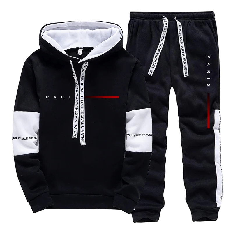 Men's Set Paris Fashion Hoodie - đánh giá và giá Paris Men'S Fashion