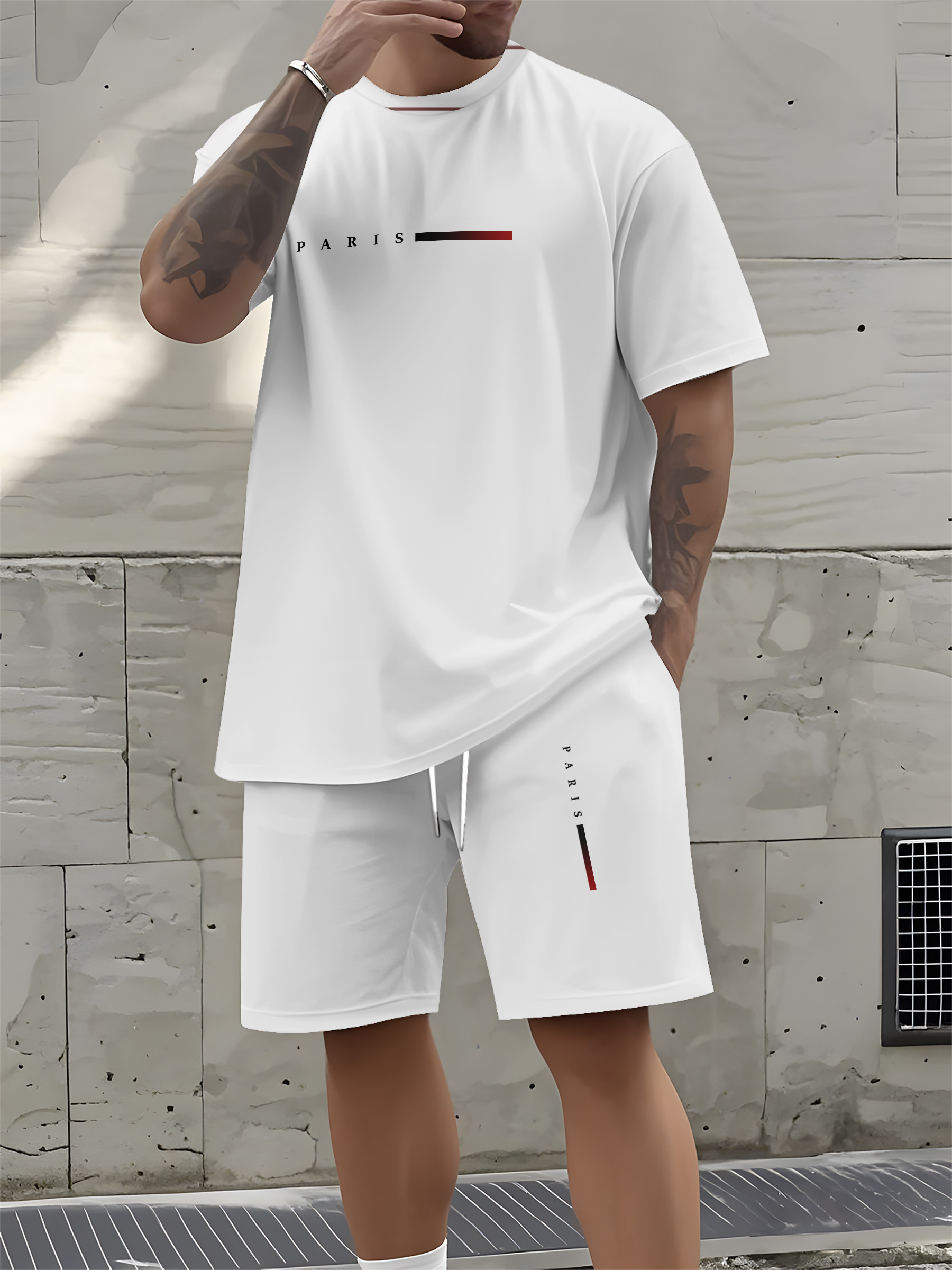 Paris Men's Casual Set Spring/ - đánh giá và giá Paris Men'S Fashion