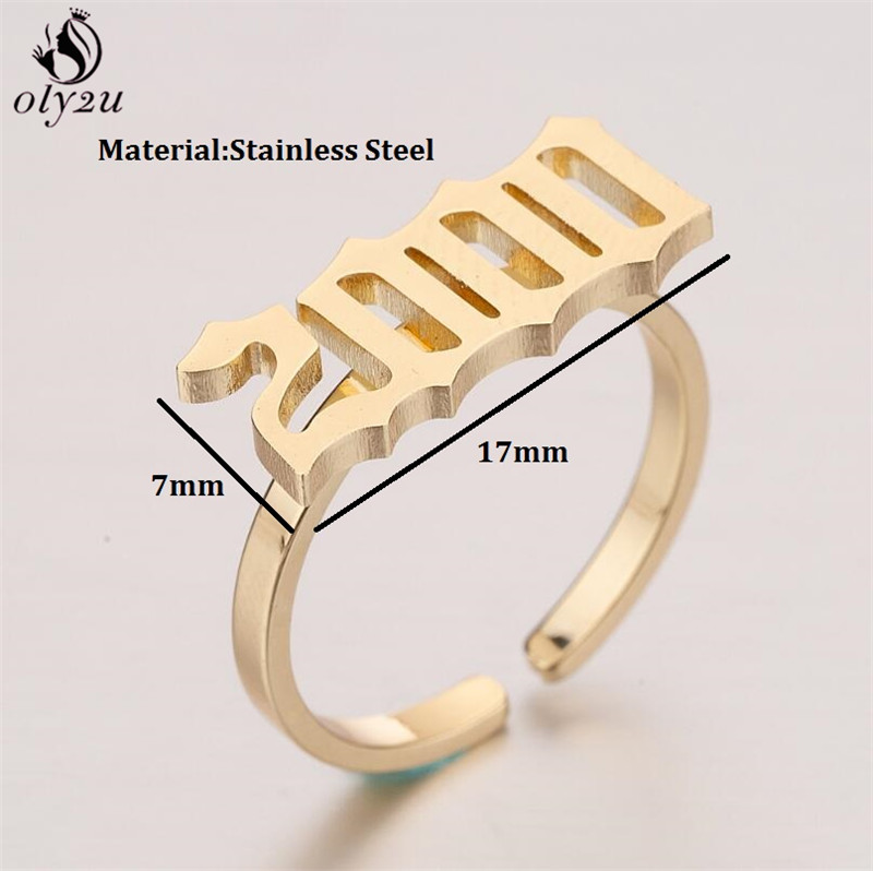 Oly2u Personalize Date Of Birt - đánh giá và giá Men'S Fashion Year 2000