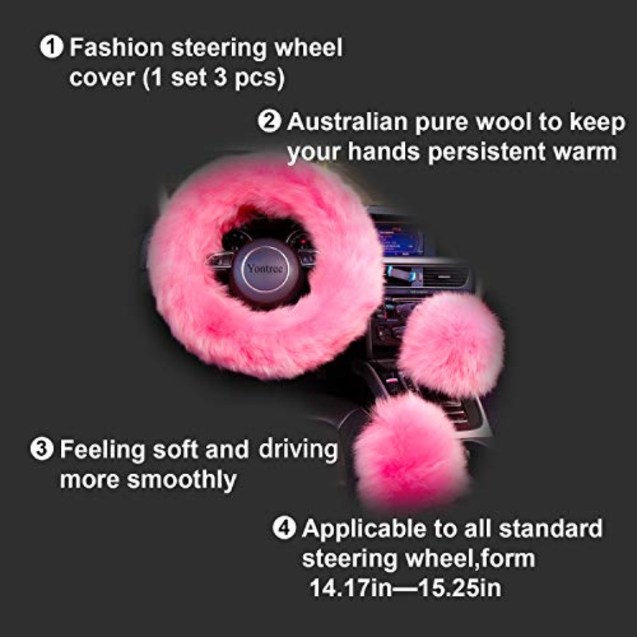 Fashion Fluffy Steering Wheel  - đánh giá và giá Men'S Fashion Hub