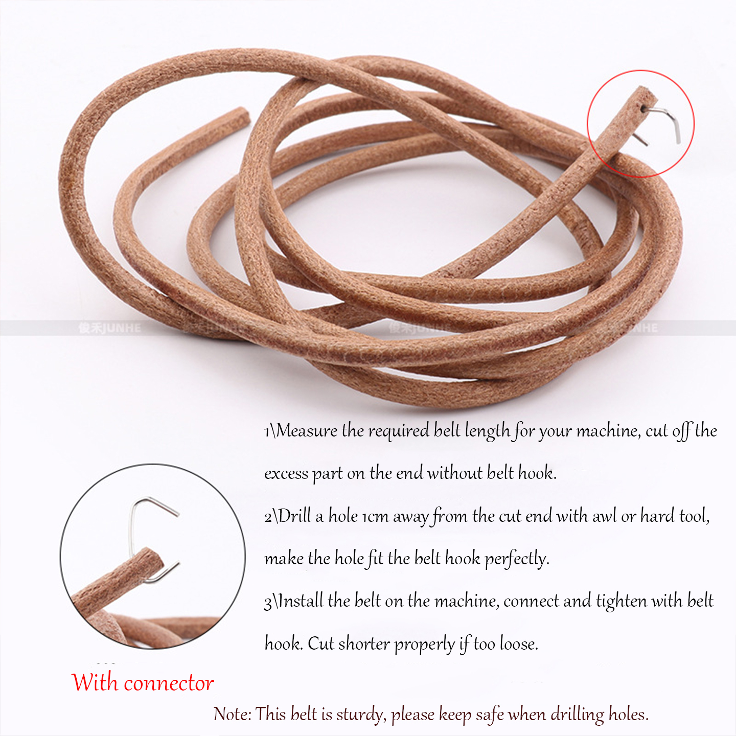 1/3/5pcs 1.74mx4mm Universal C - đánh giá và giá Leather Belt Braided